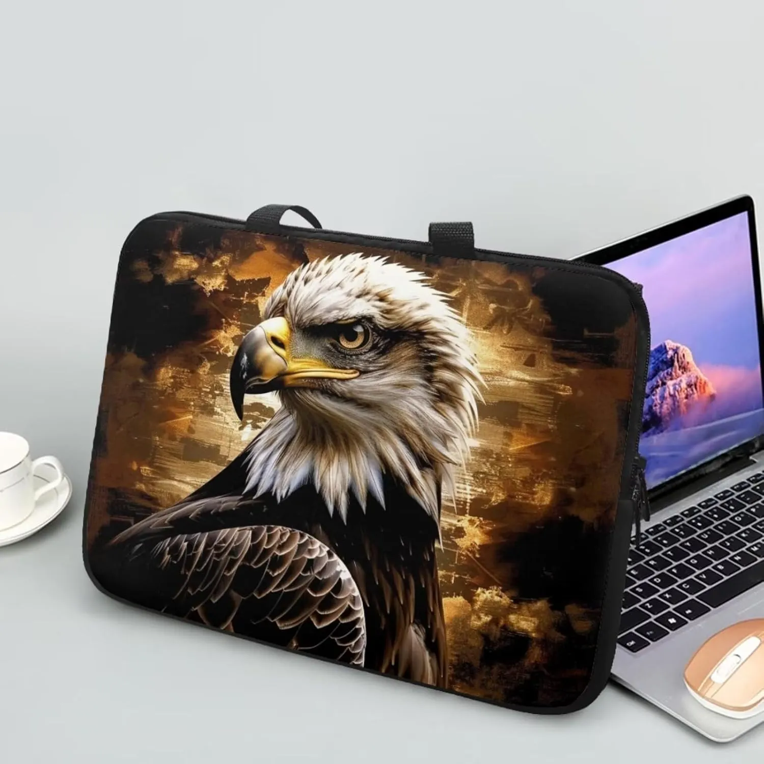 Laptop Bag for Men Women Tote Work Professional Computer Briefcase Waterproof Handbag Large