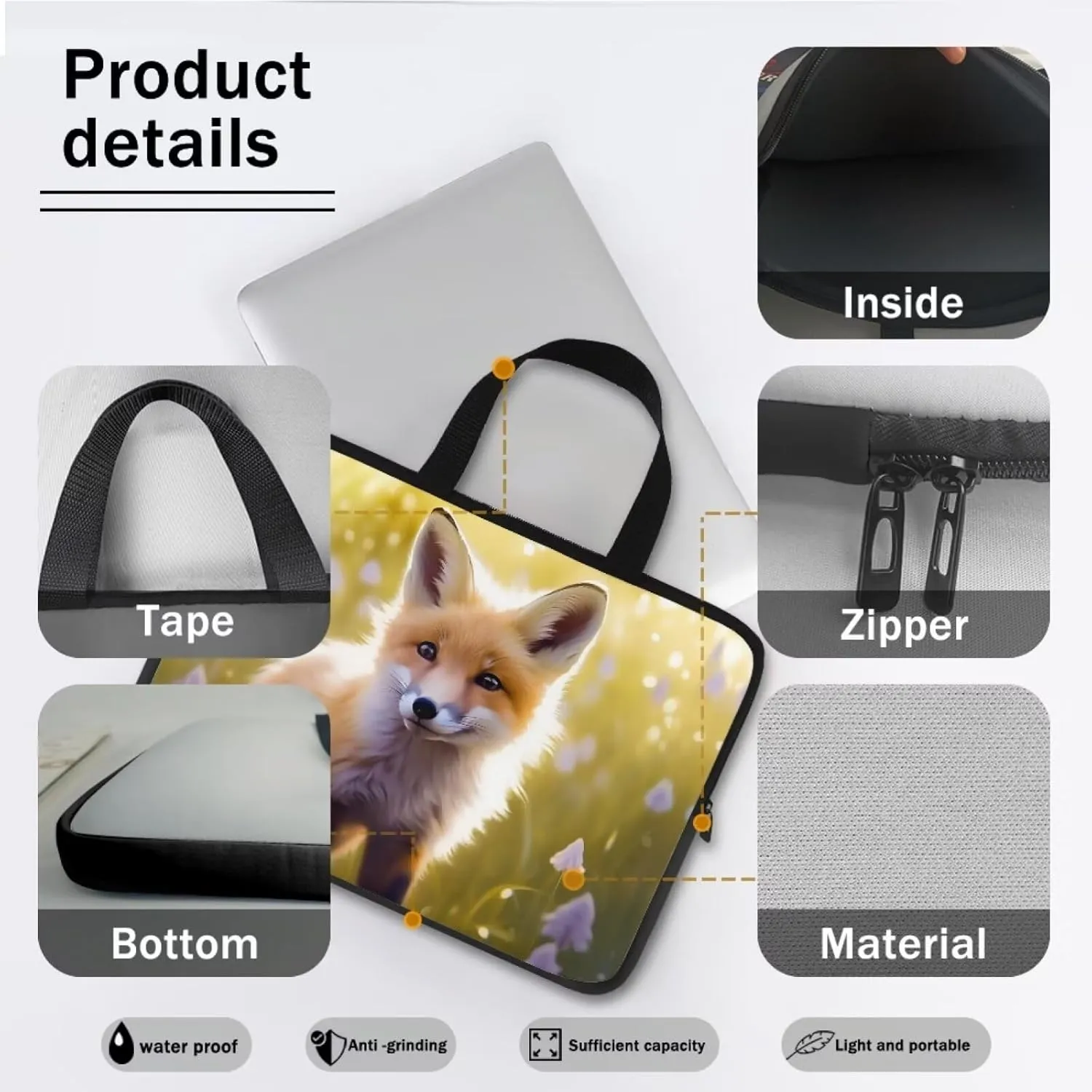 Laptop Bag for Women Work Tote Laptop for Computer Bag Business Office Professional Large Capacity Handbag Bag