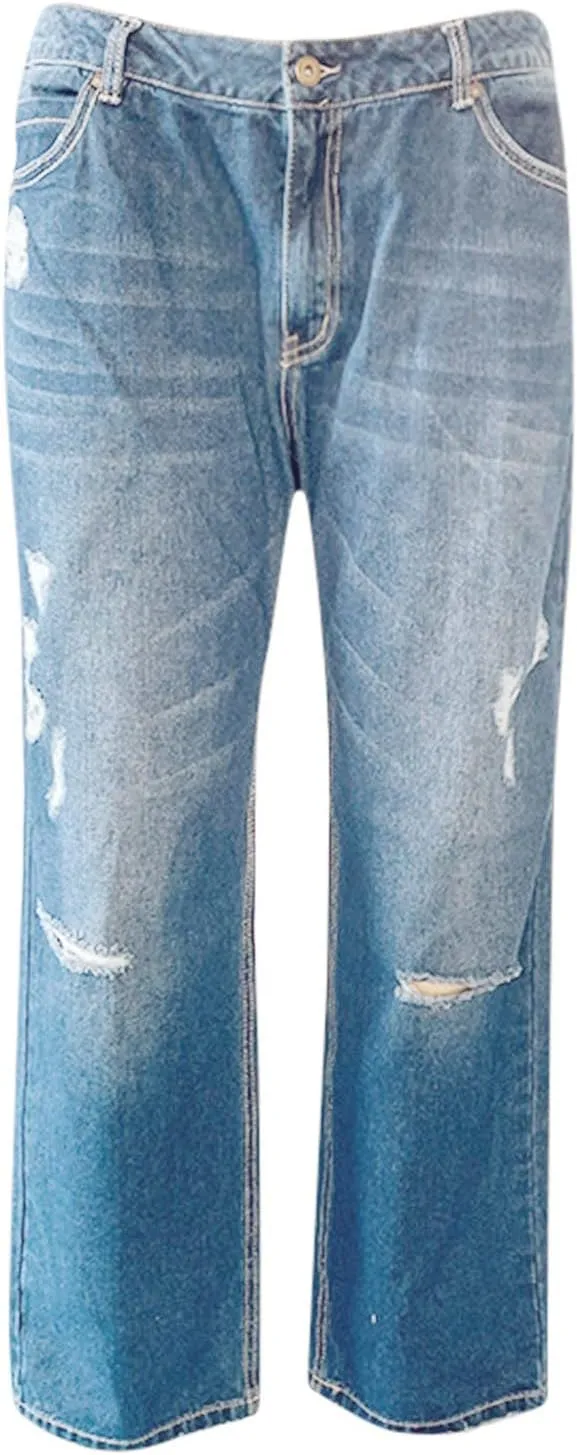 LCMTWX Skinny Jeans for Women Denim Bib Women's Fashion Bib Rompers Pants Women's Jeans Stretchy Raw Hem High Rise Jeans