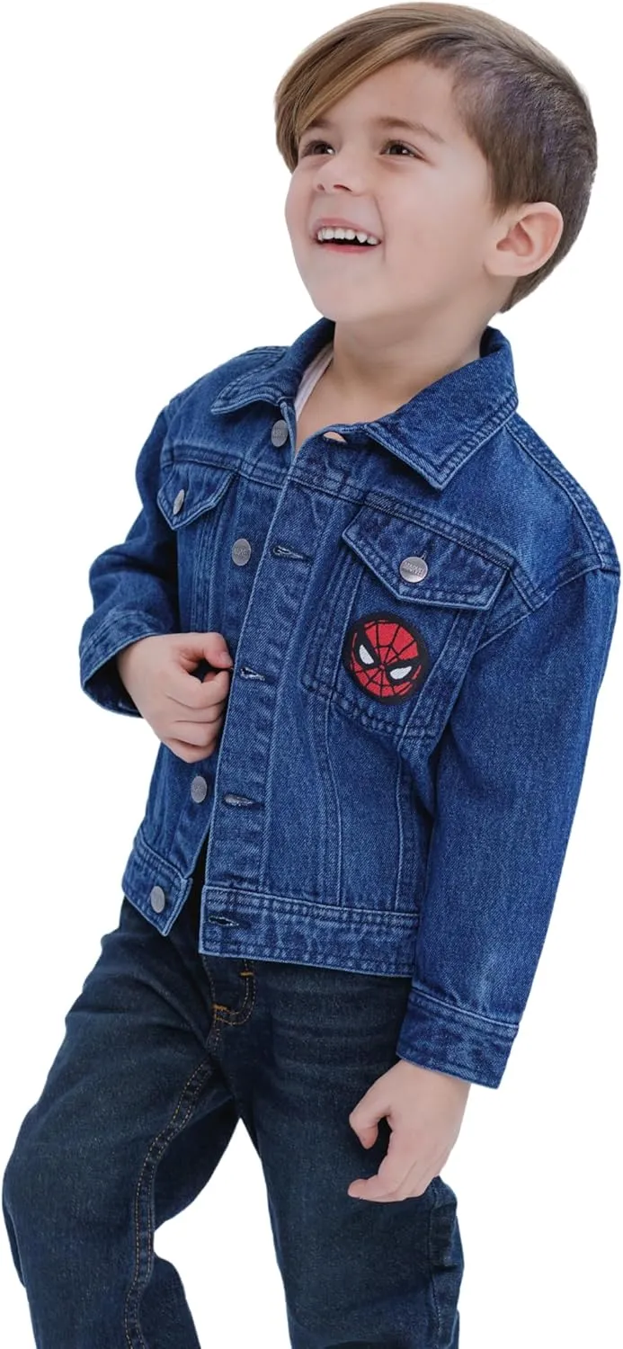 Marvel Spider-Man Denim Jacket Toddler to Big Kid
