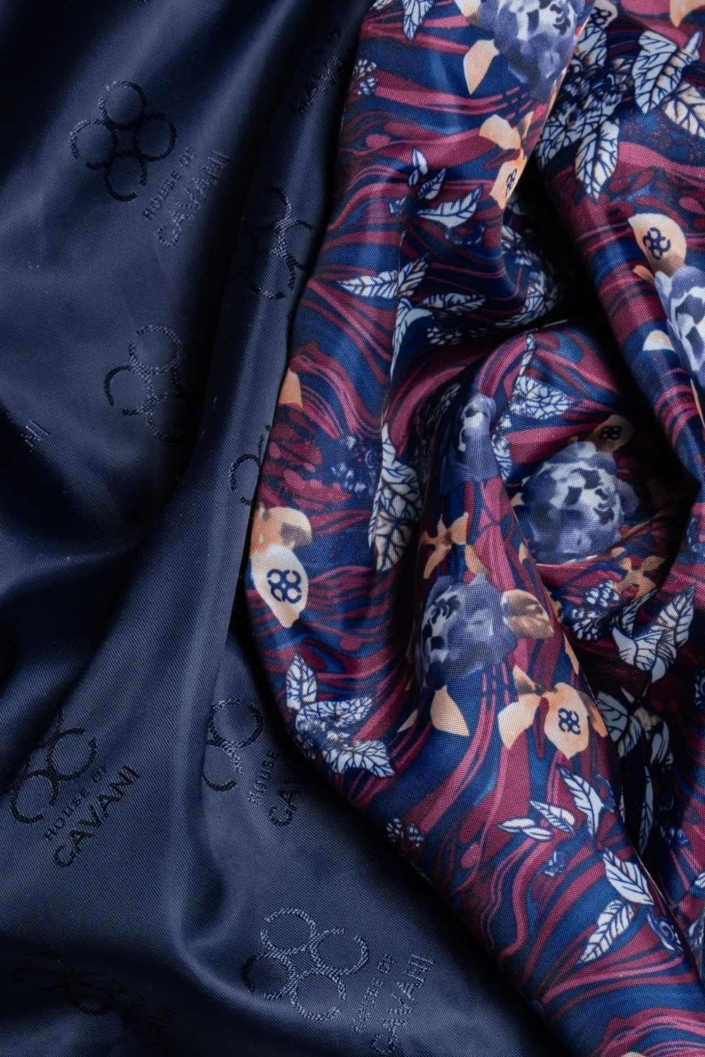 Men's Windowpane Check Wool Navy Blue Suit- ANGELS - Navy Blue