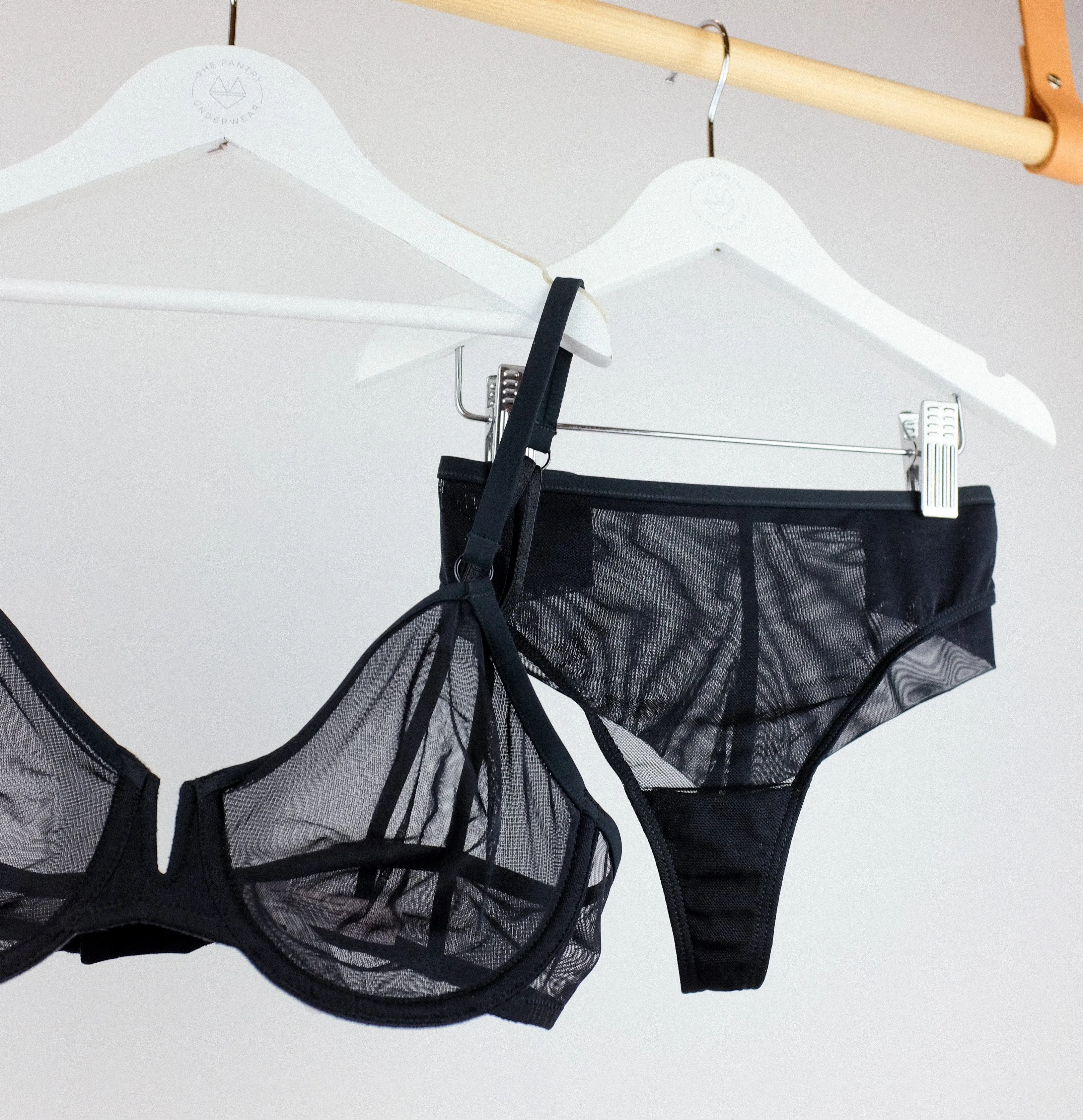 Mesh tanga [Black]