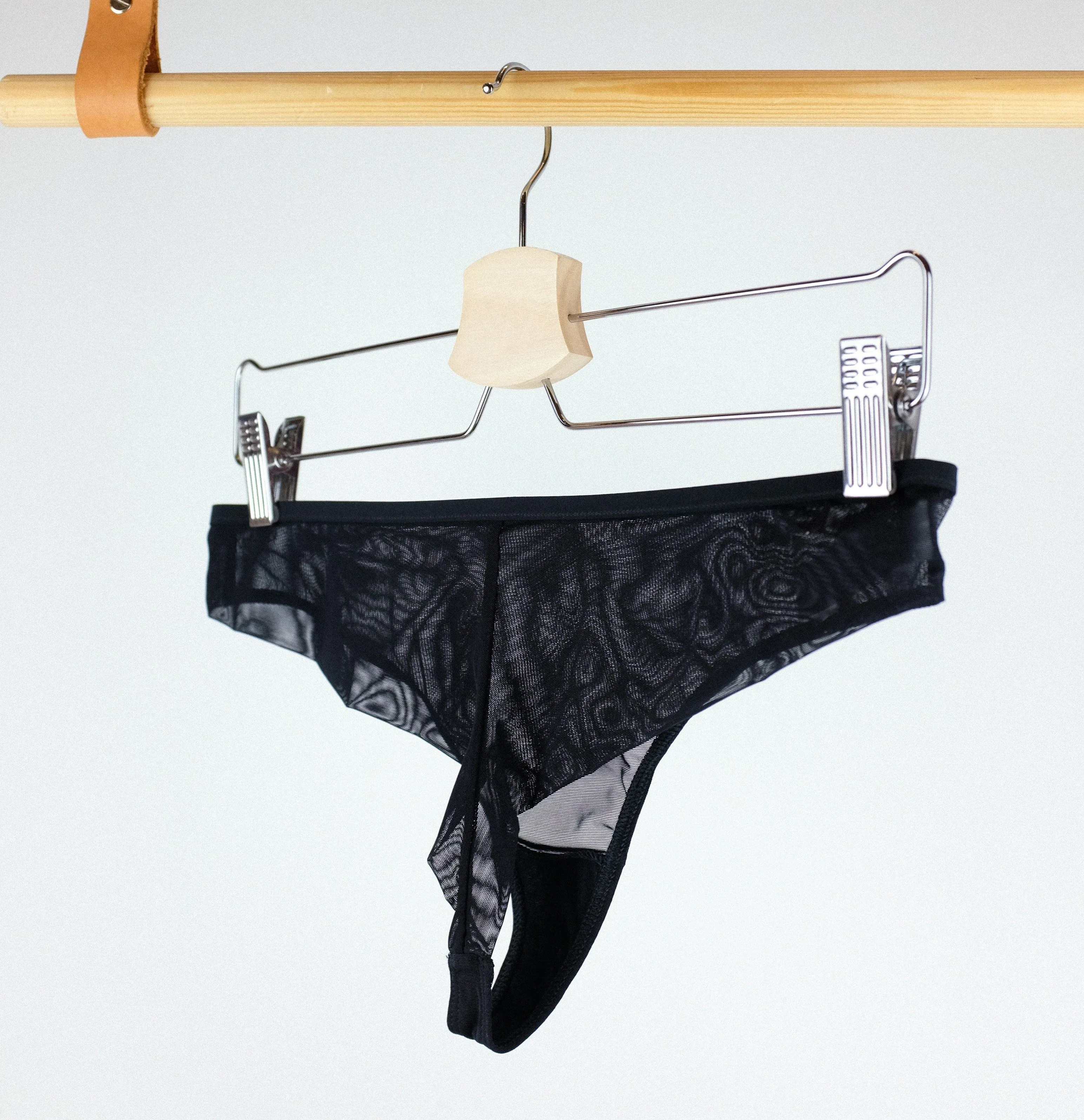 Mesh tanga [Black]