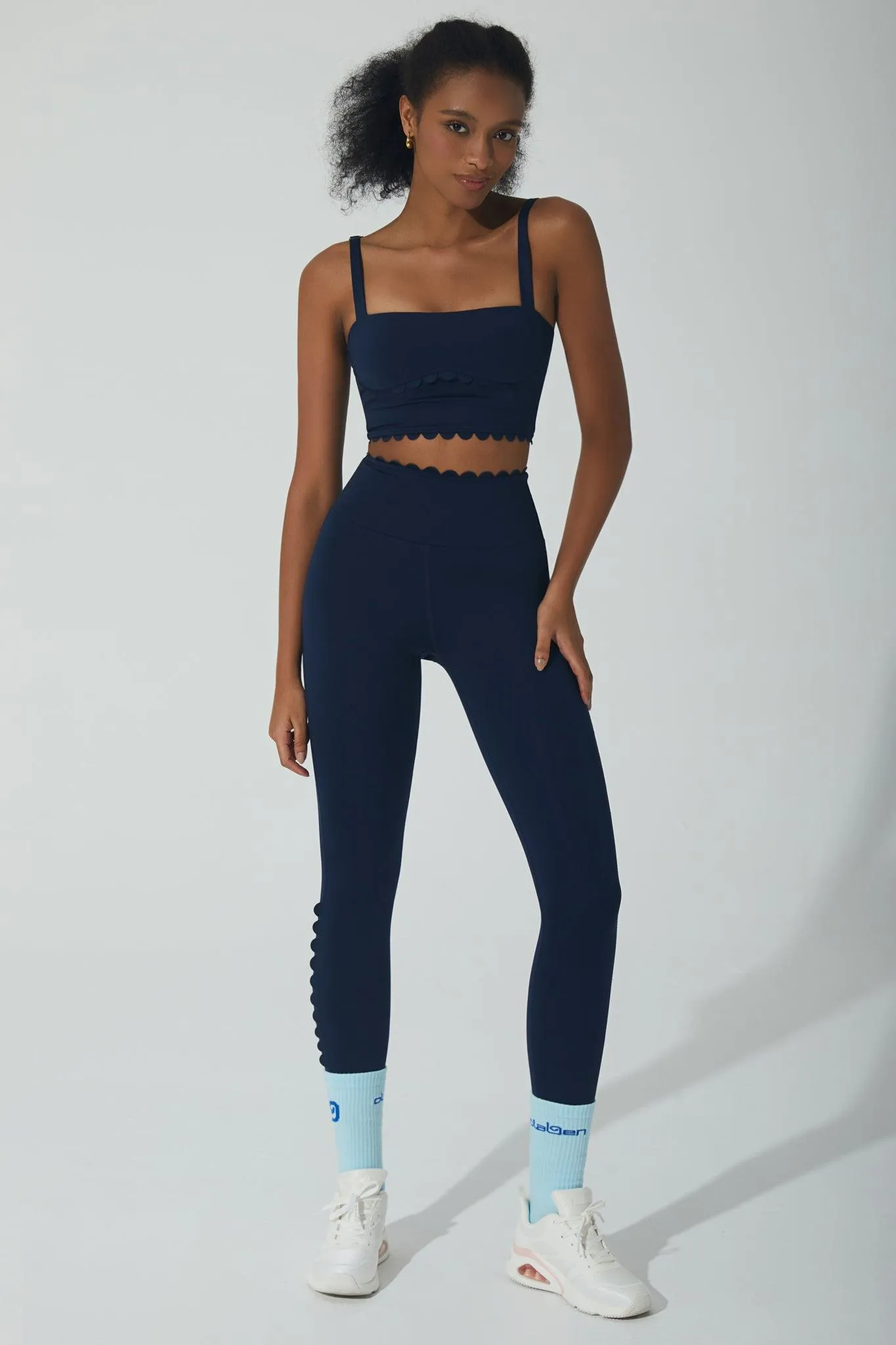 Minerva Leggings - Navy Blue