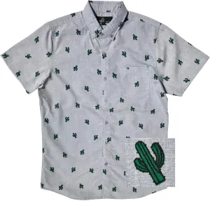 Molokai Surf Button Down Slim Fit Hawaiian Short Sleeve Shirts