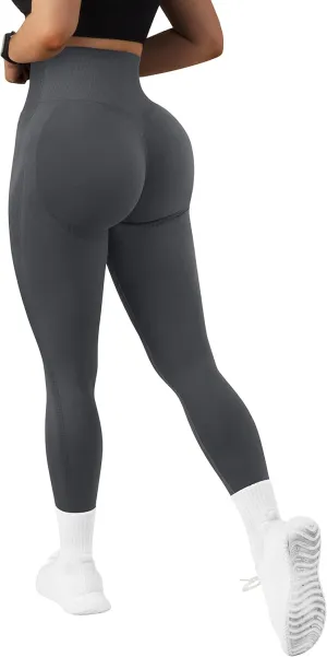 MOSHENGQI Scrunch Butt Leggings for Women Seamless High Waisted Slimming Workout Gym Yoga Pants