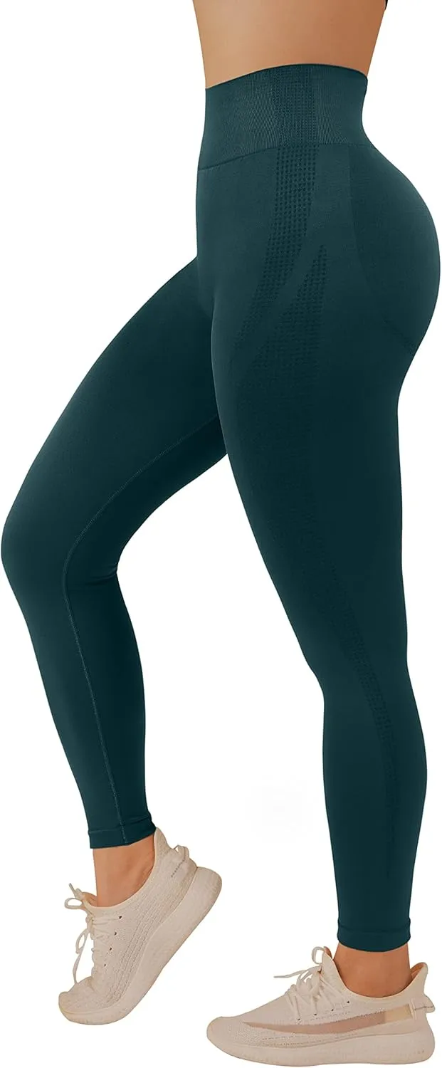 MOSHENGQI Scrunch Butt Leggings for Women Seamless High Waisted Slimming Workout Gym Yoga Pants