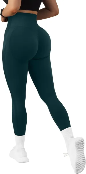 MOSHENGQI Scrunch Butt Leggings for Women Seamless High Waisted Slimming Workout Gym Yoga Pants