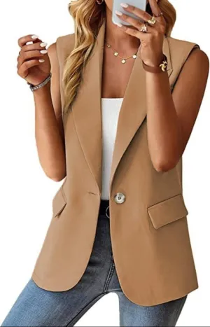 New Fashionable Women's Suit Vest   600557