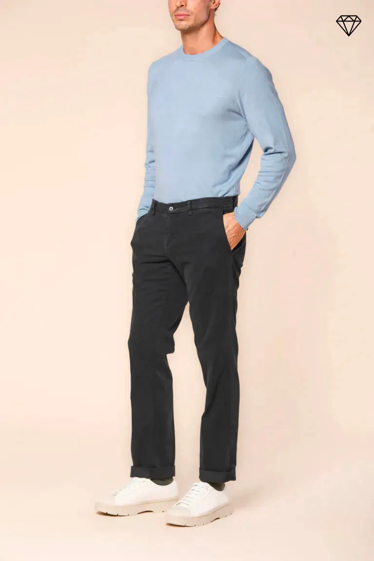 New York men's chino pants in gabardine stretch regular fit  ①