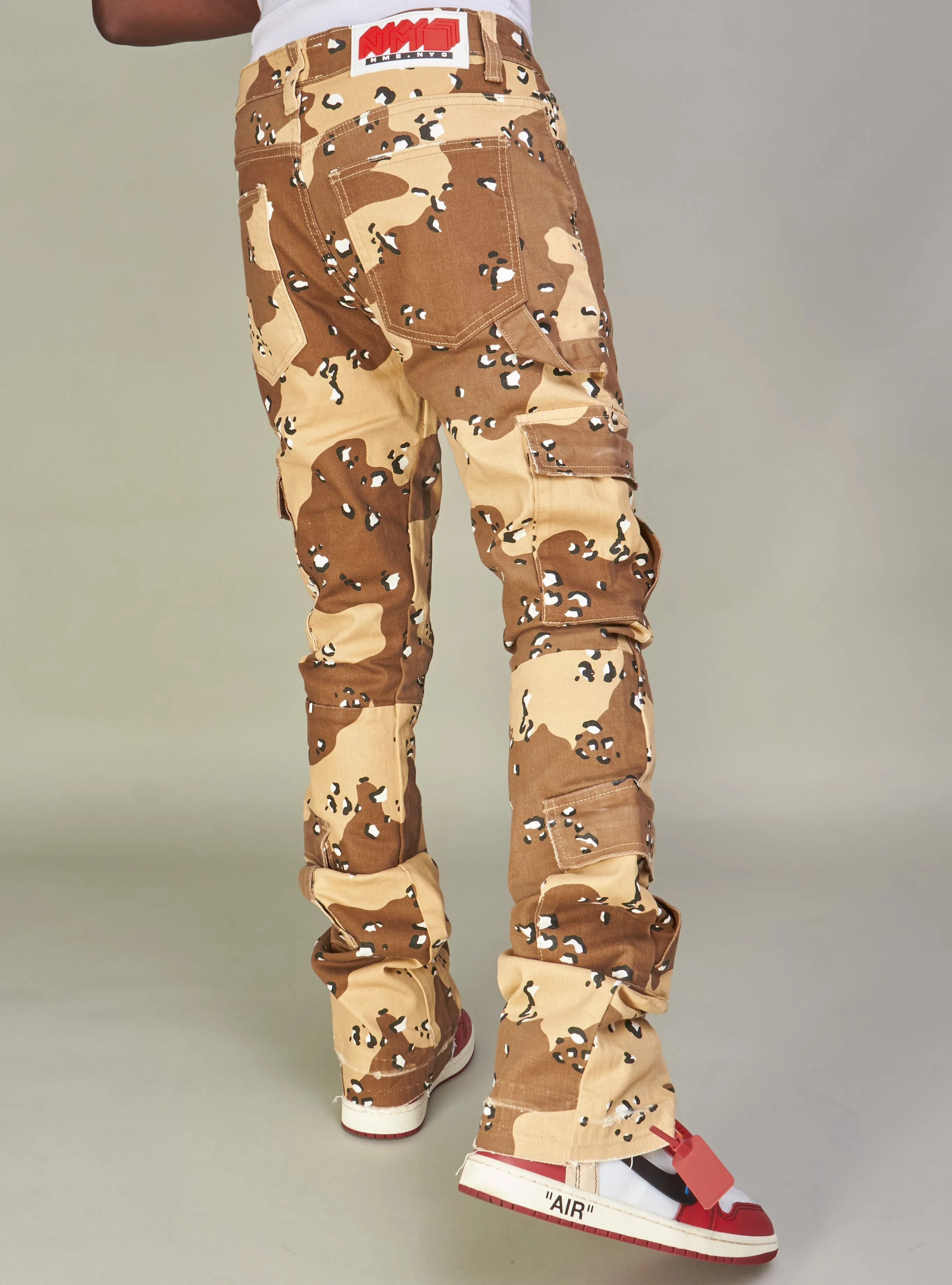 NME Jeans - Ross - Stacked Cargo - Desert Camo - 501