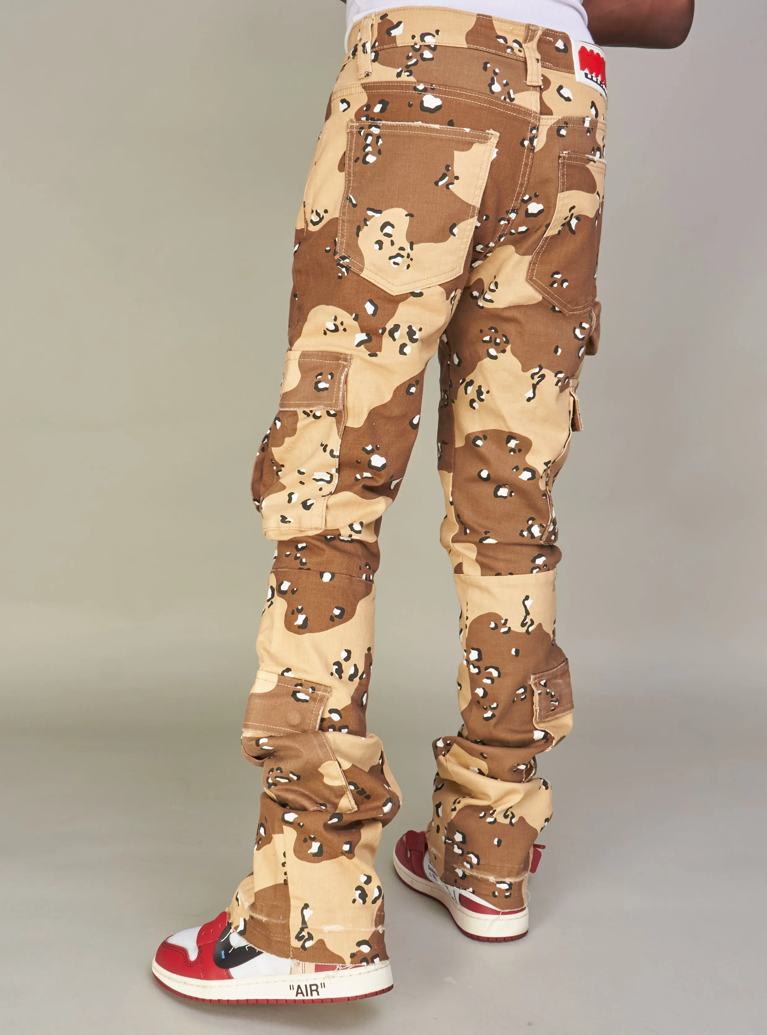 NME Jeans - Ross - Stacked Cargo - Desert Camo - 501