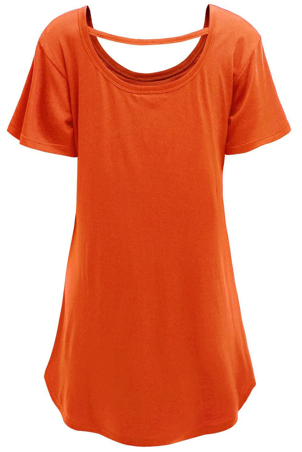 Orange Stylish Comfy T-shirt