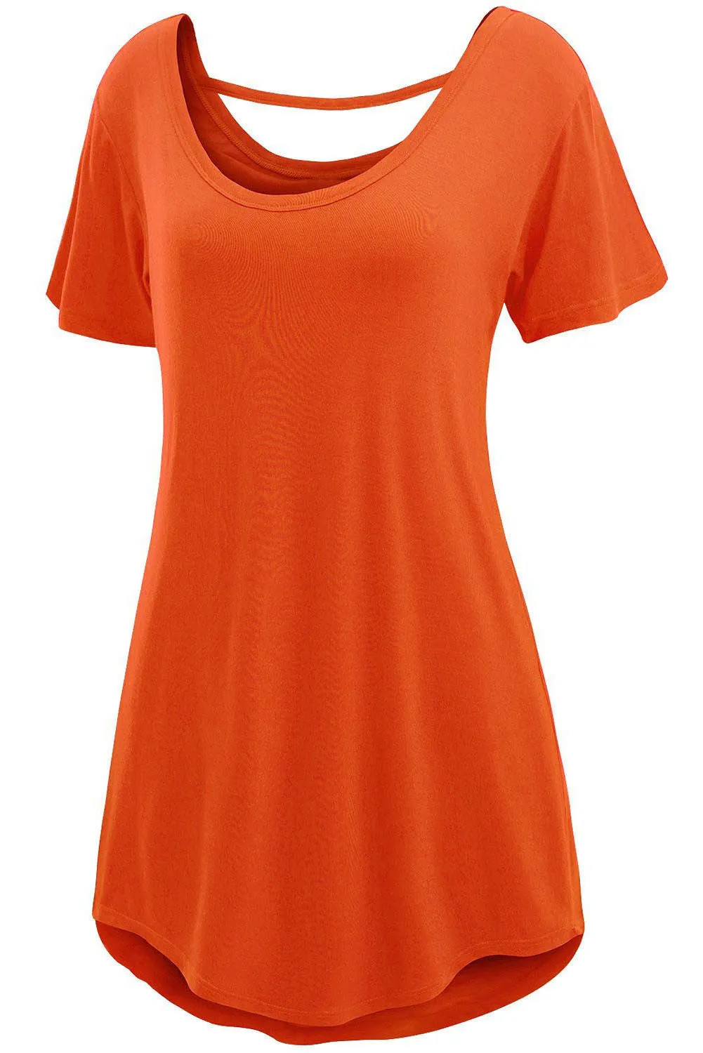 Orange Stylish Comfy T-shirt