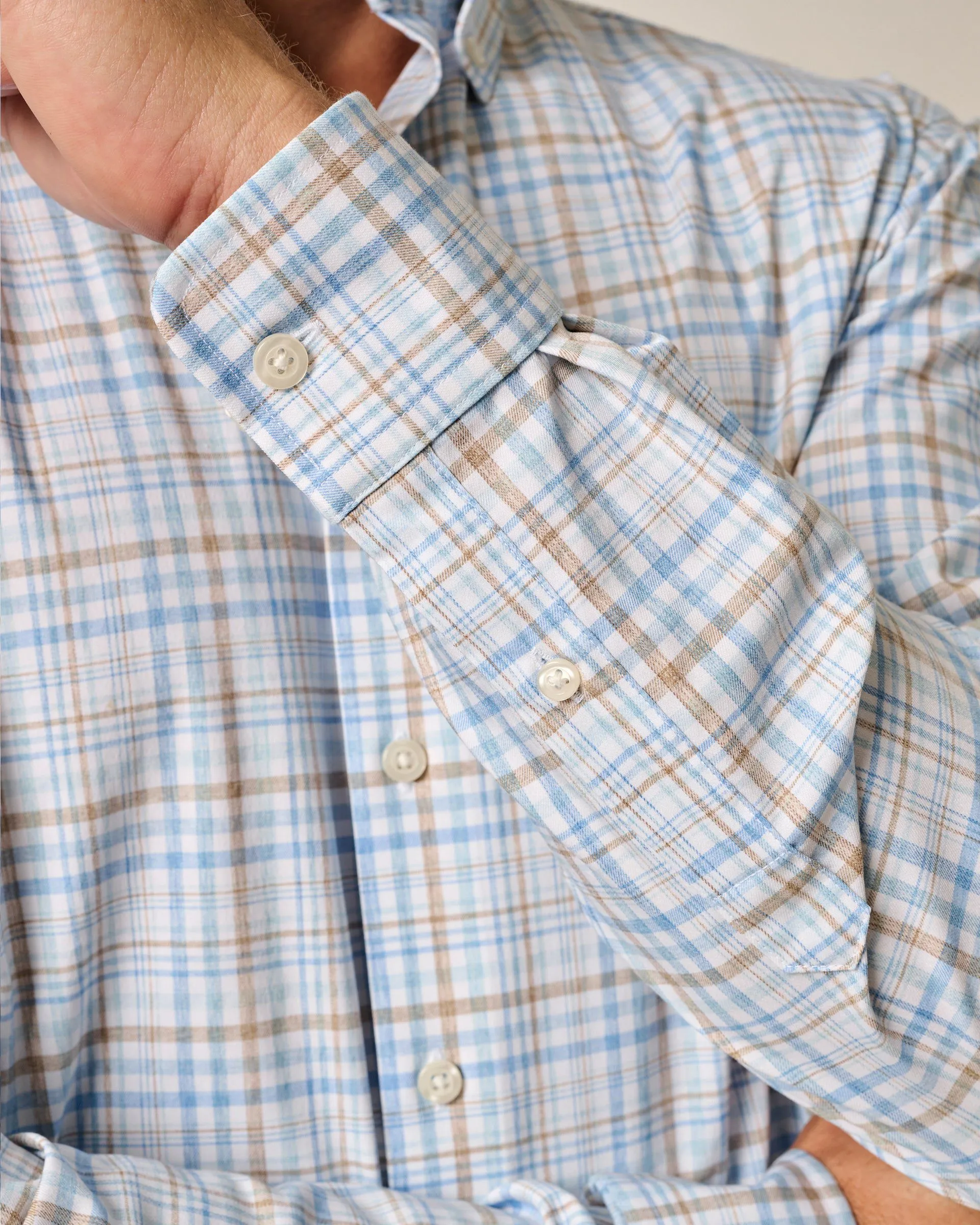 Performance Button Down Shirt - Macks