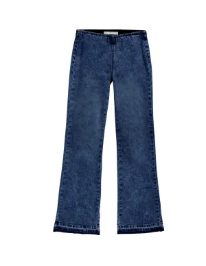 Pull on Flare Dark Jean