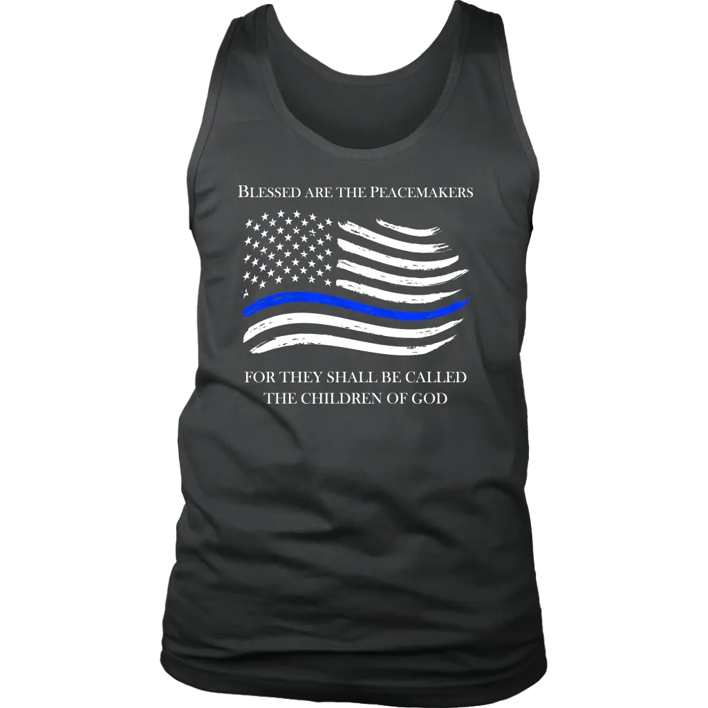 "Blessed are the Peacemakers" - Tank tops