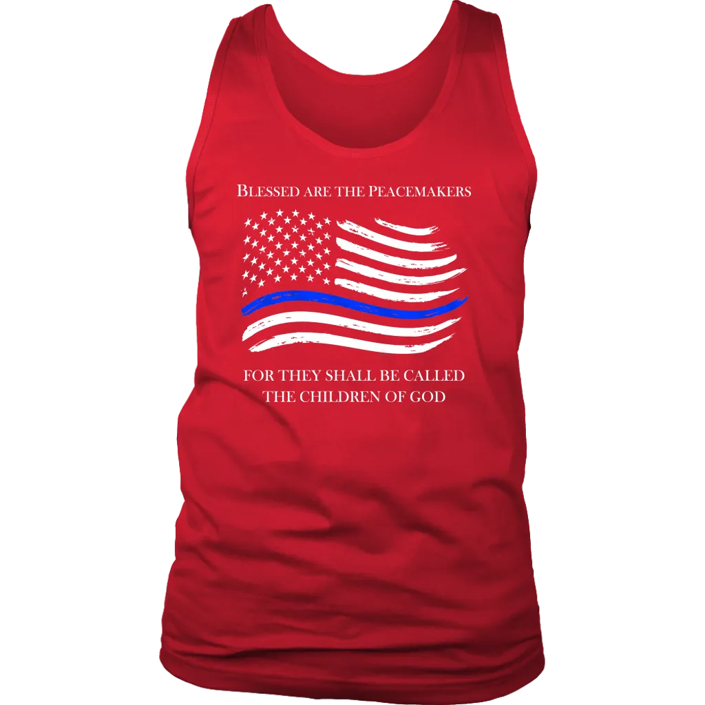 "Blessed are the Peacemakers" - Tank tops