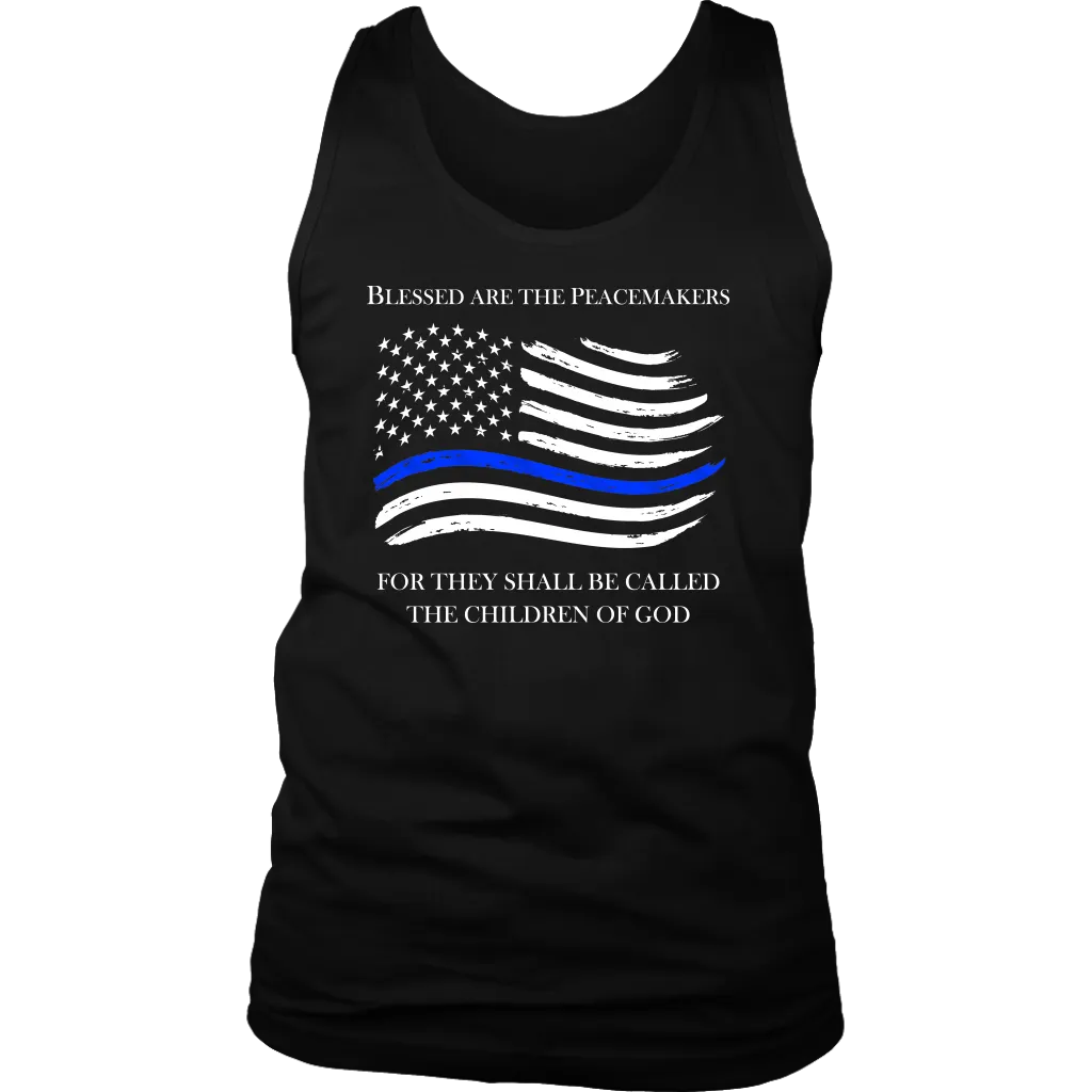 "Blessed are the Peacemakers" - Tank tops