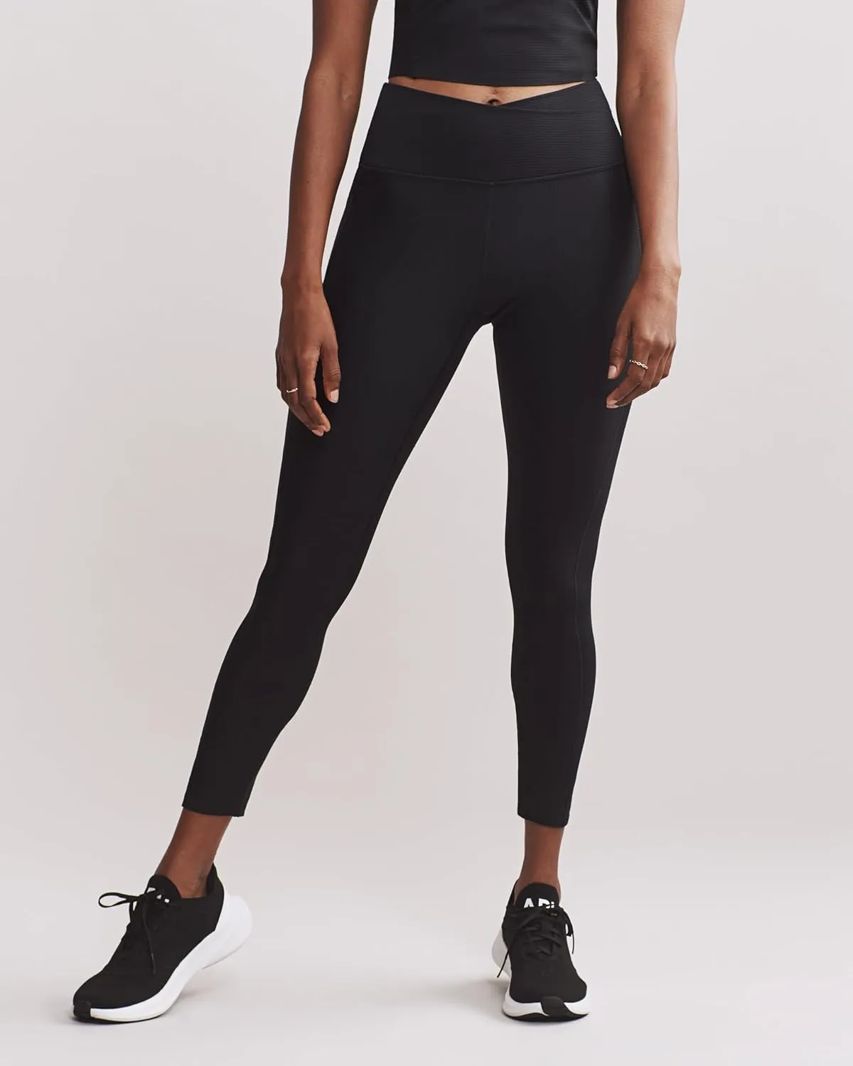 Rhone Women's Leggings with Pocket - Ripple 7/8 Workout Leggings for Women - Ultrasoft Yoga Pants - Breathable, 4-Way Stretch