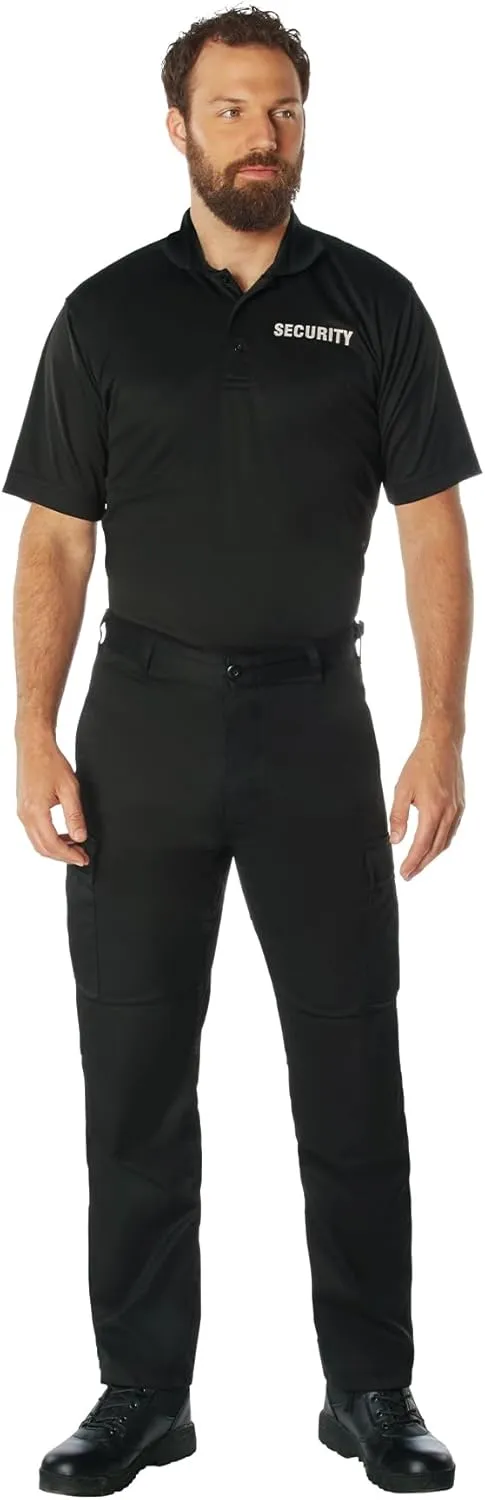 Rothco Moisture Wicking Security Polo Shirt - Stay Cool and Professional On-The-Job