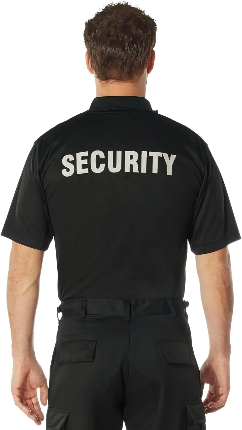 Rothco Moisture Wicking Security Polo Shirt - Stay Cool and Professional On-The-Job