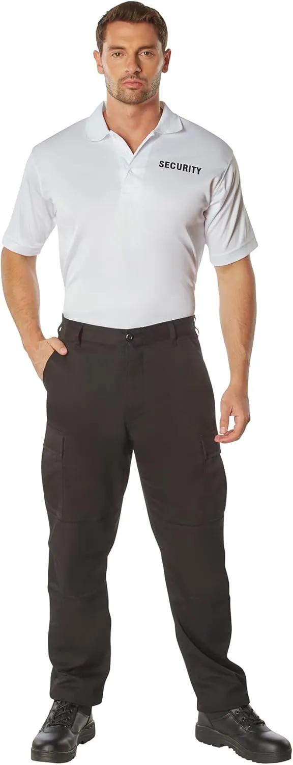 Rothco Moisture Wicking Security Polo Shirt - Stay Cool and Professional On-The-Job