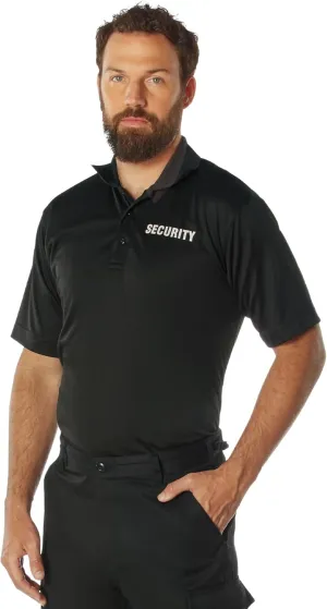 Rothco Moisture Wicking Security Polo Shirt - Stay Cool and Professional On-The-Job