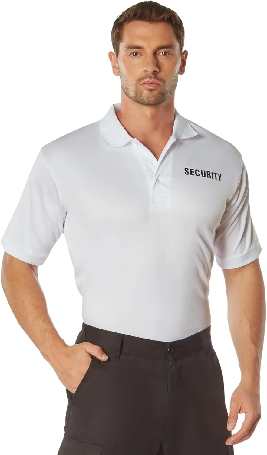 Rothco Moisture Wicking Security Polo Shirt - Stay Cool and Professional On-The-Job