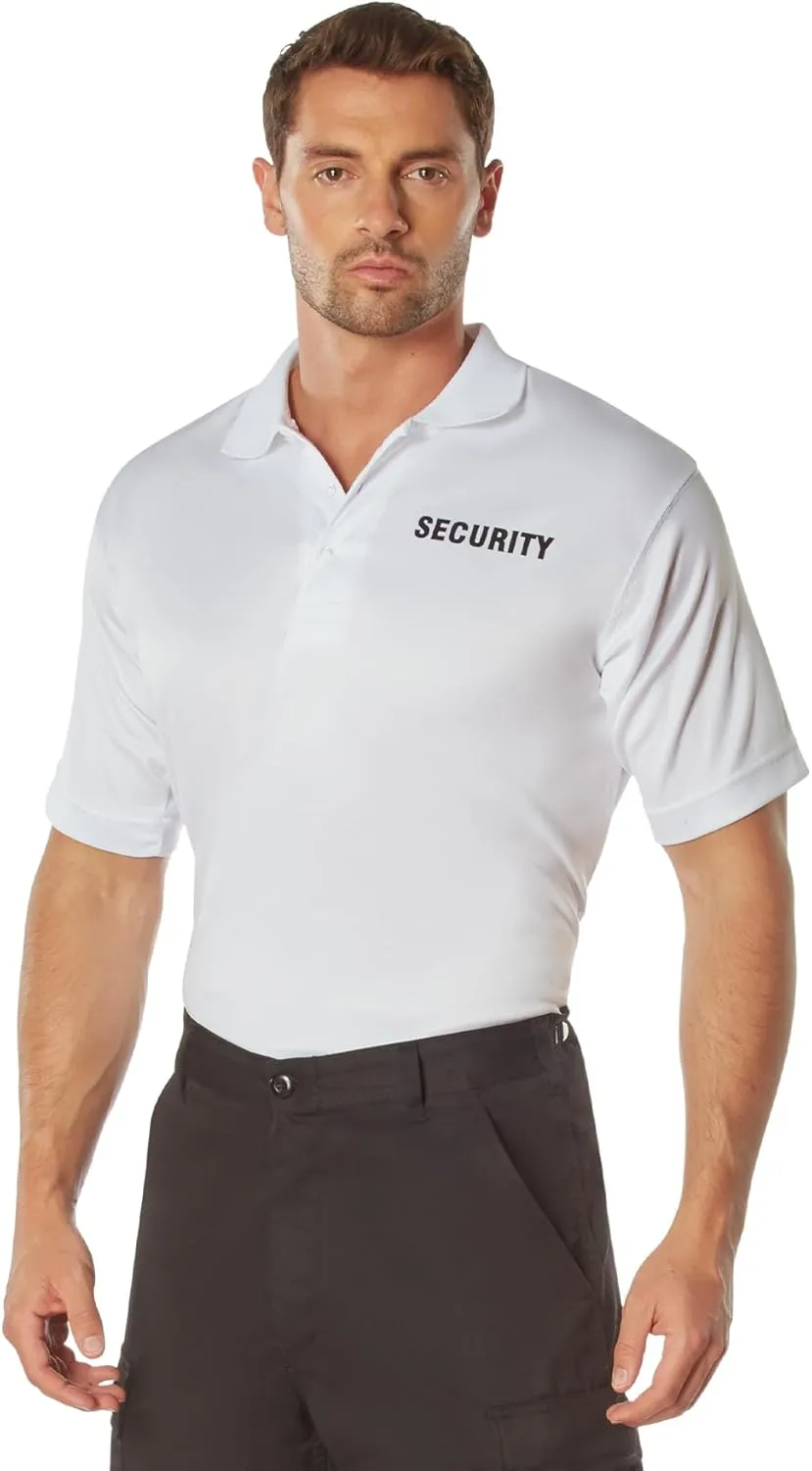 Rothco Moisture Wicking Security Polo Shirt - Stay Cool and Professional On-The-Job