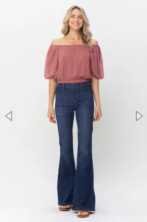 Roxie Plus Judy Blue High Rise Pull On Jeans