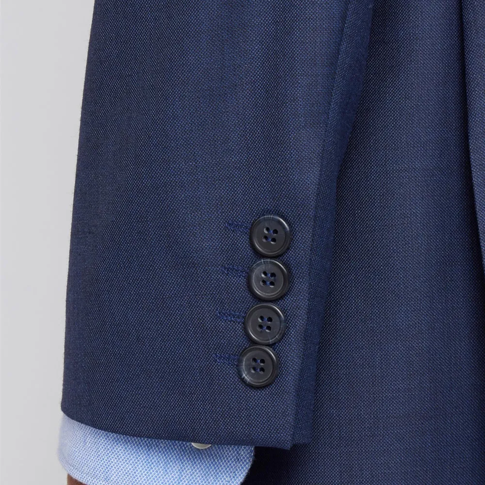Scott 15157J Ink Blue Sharkskin Mix & Match Suit Jacket