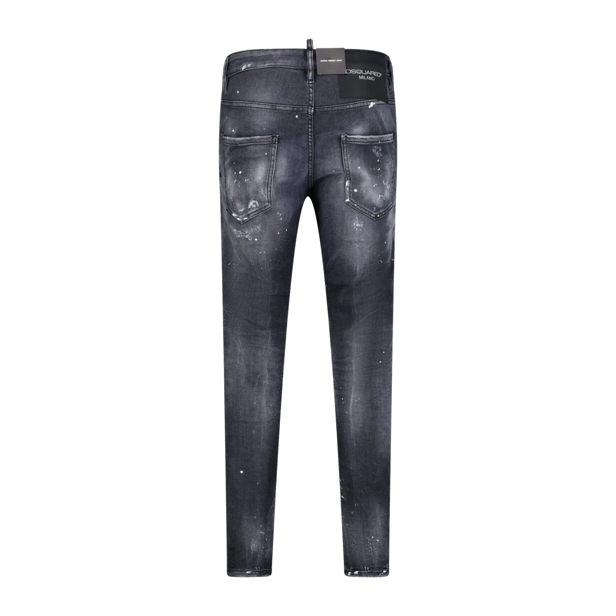 'Super Twinky' Milano Logo Jeans Black