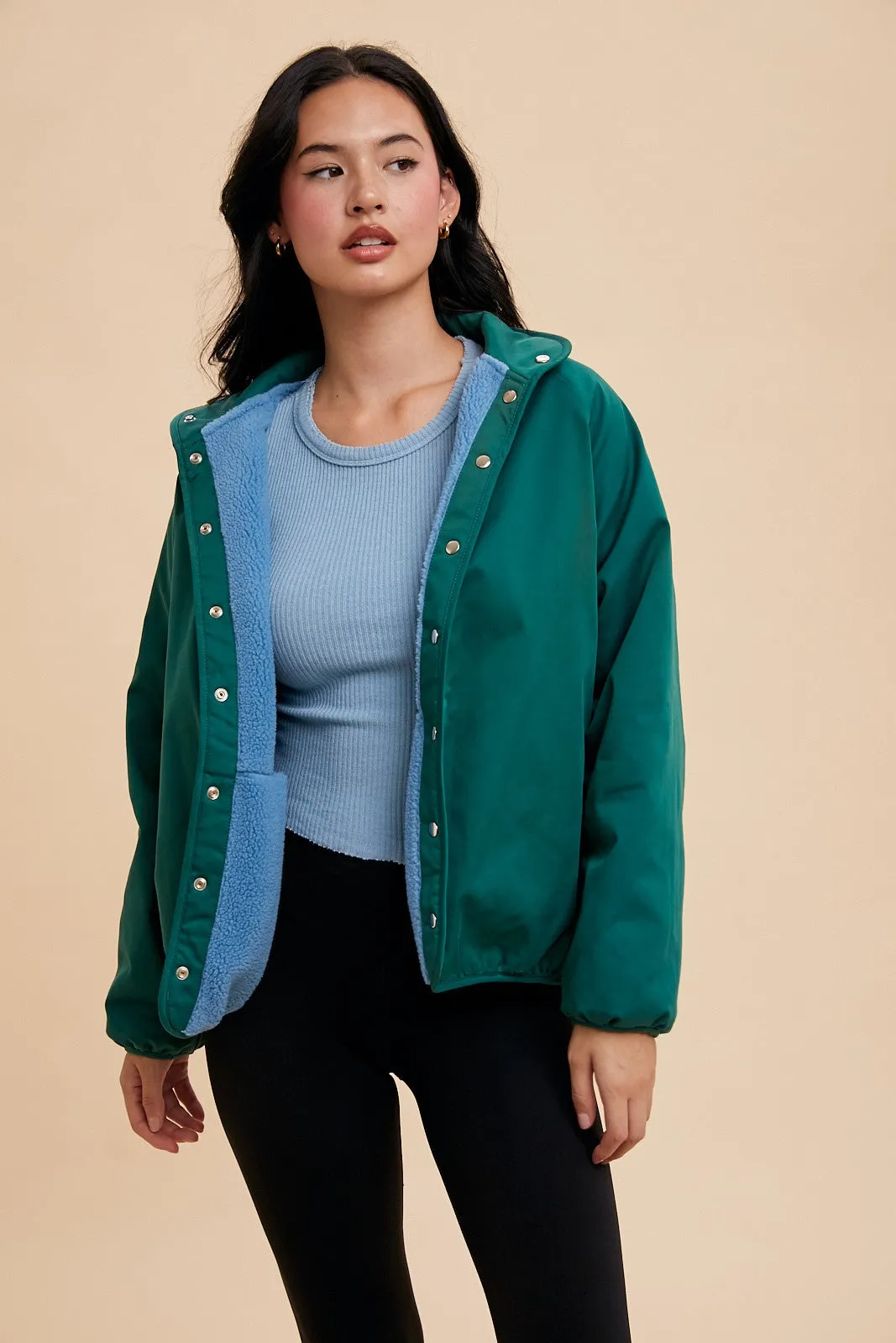 Switch It Up Reversible Two Tone Jacket