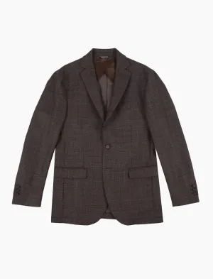 Taupe Saxony Wool Blazer