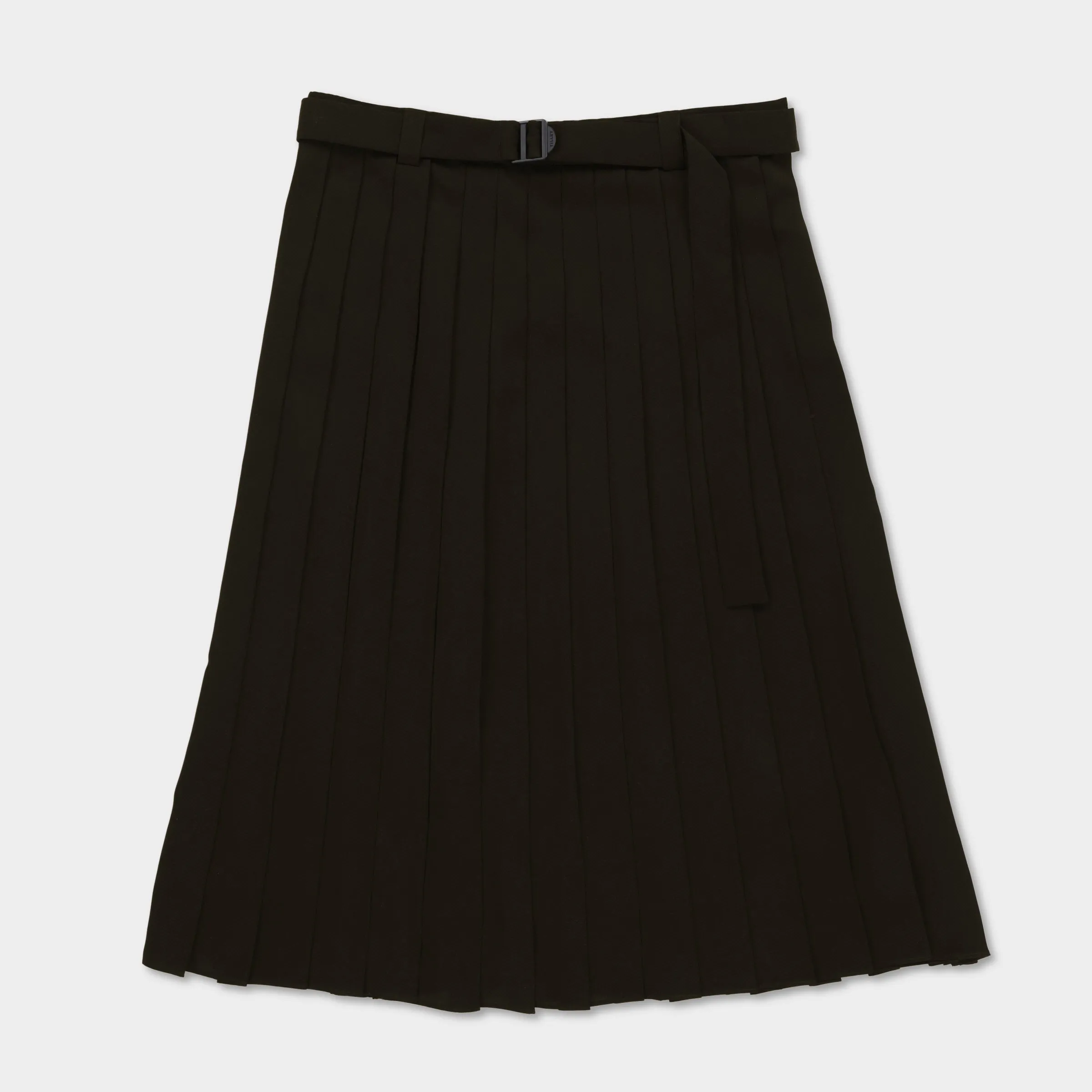 Tech Slk Pleated Skirt