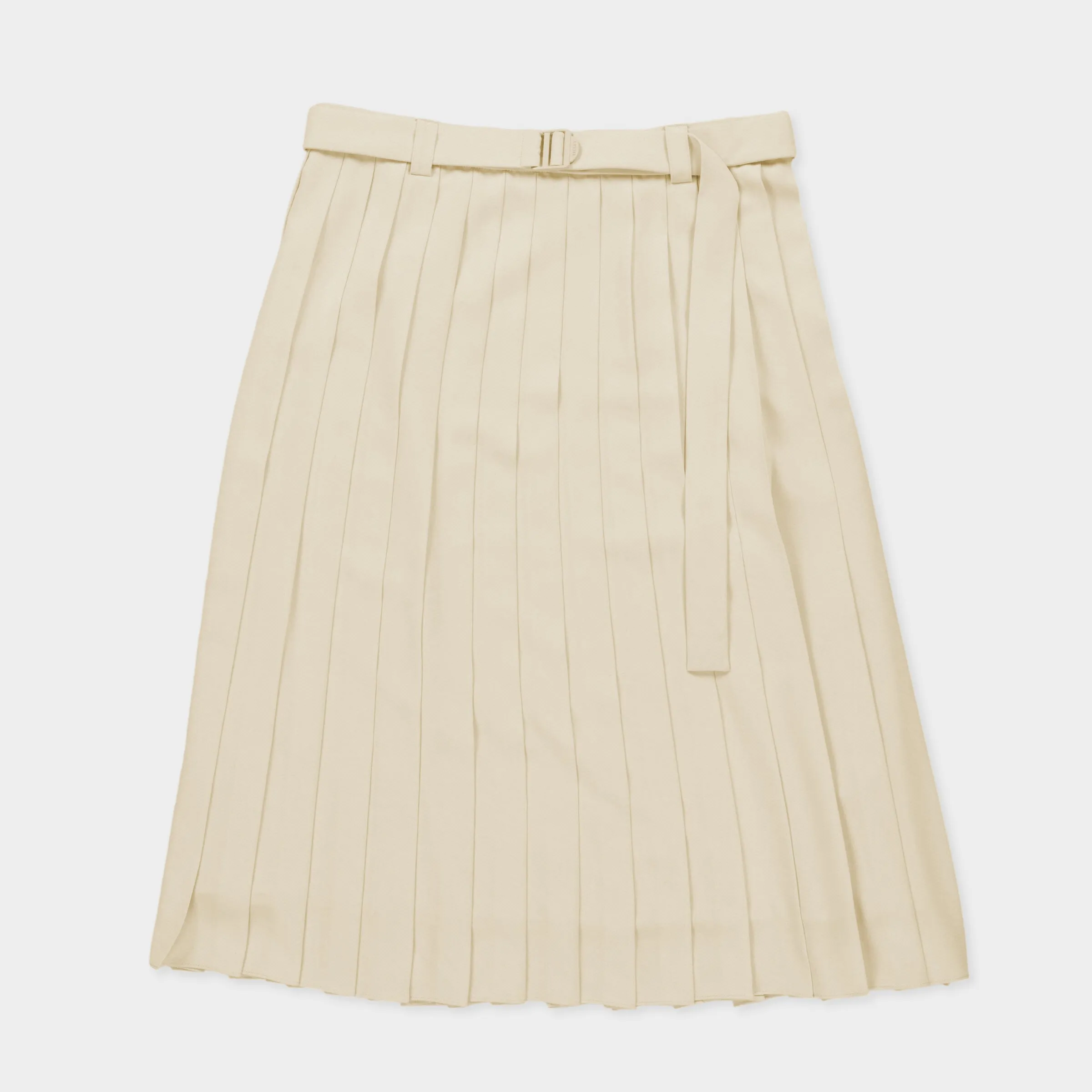 Tech Slk Pleated Skirt