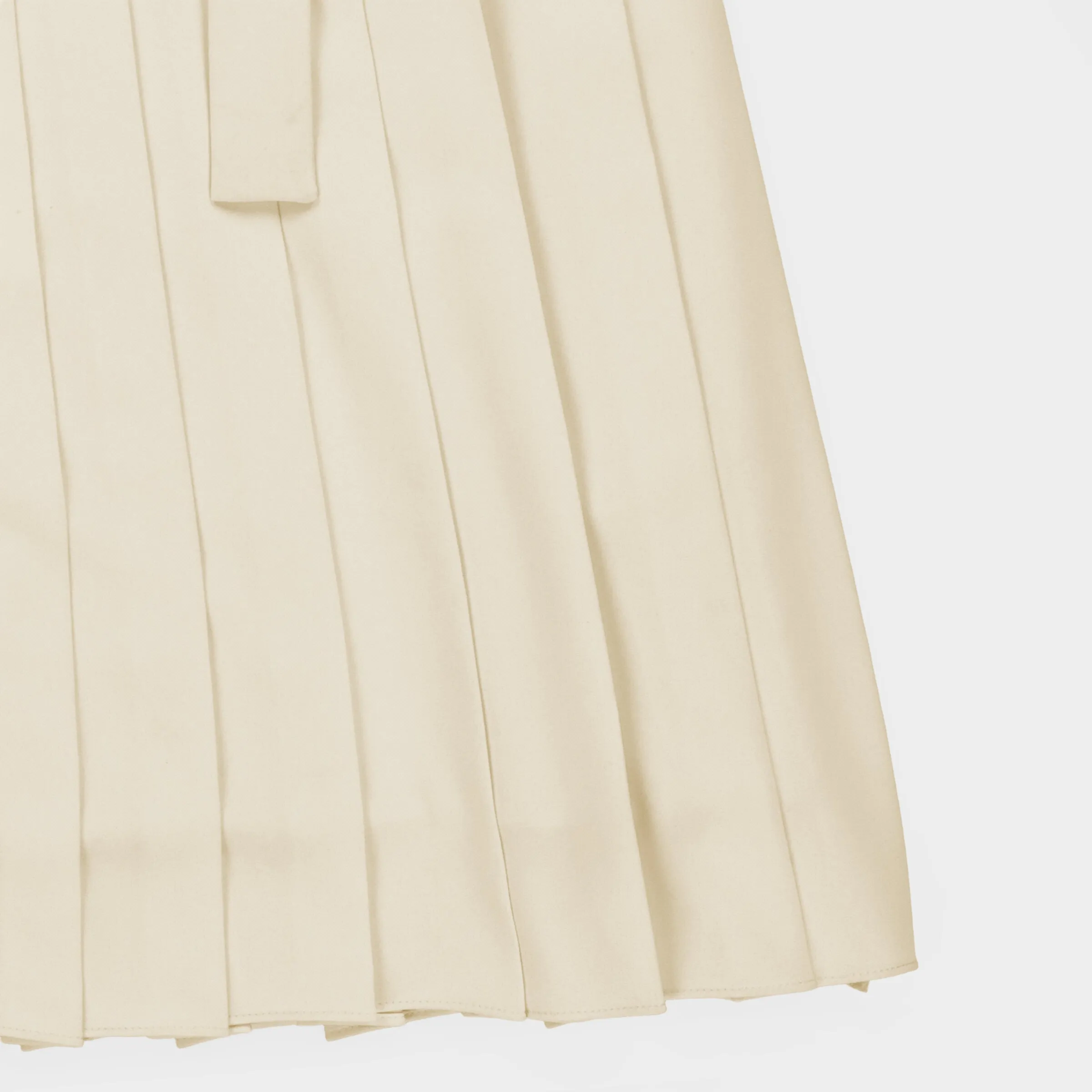 Tech Slk Pleated Skirt
