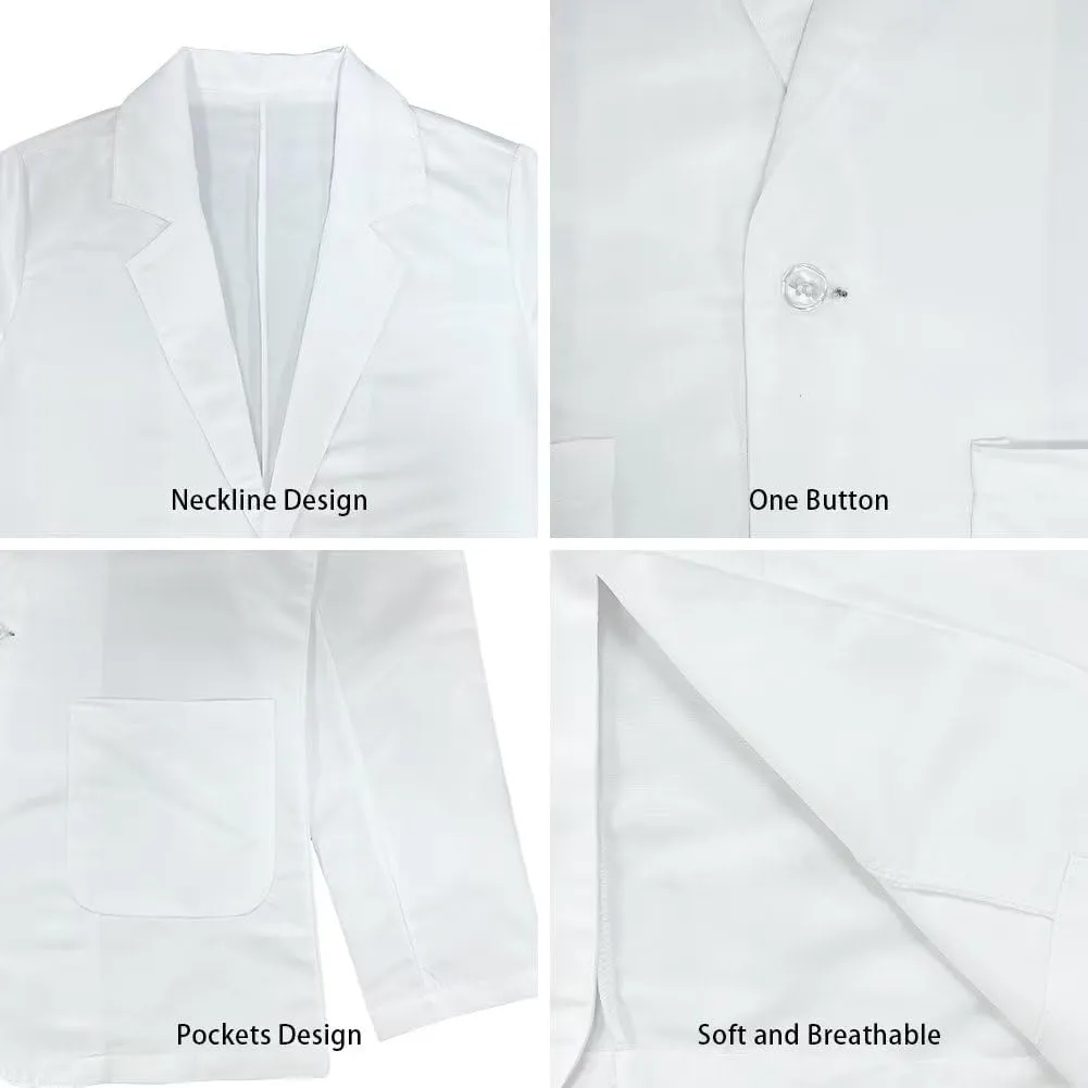 TOADDITDO Women's Casual Business Open Front Long Sleeve Notch Lapel Office Blazer Jacket with 2 Pockets