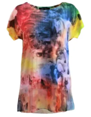 Top Lace Rainbow Print SALE 50% OFF