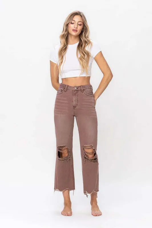 Vervet by Flying Monkey 90's Vintage Crop Flare Jean
