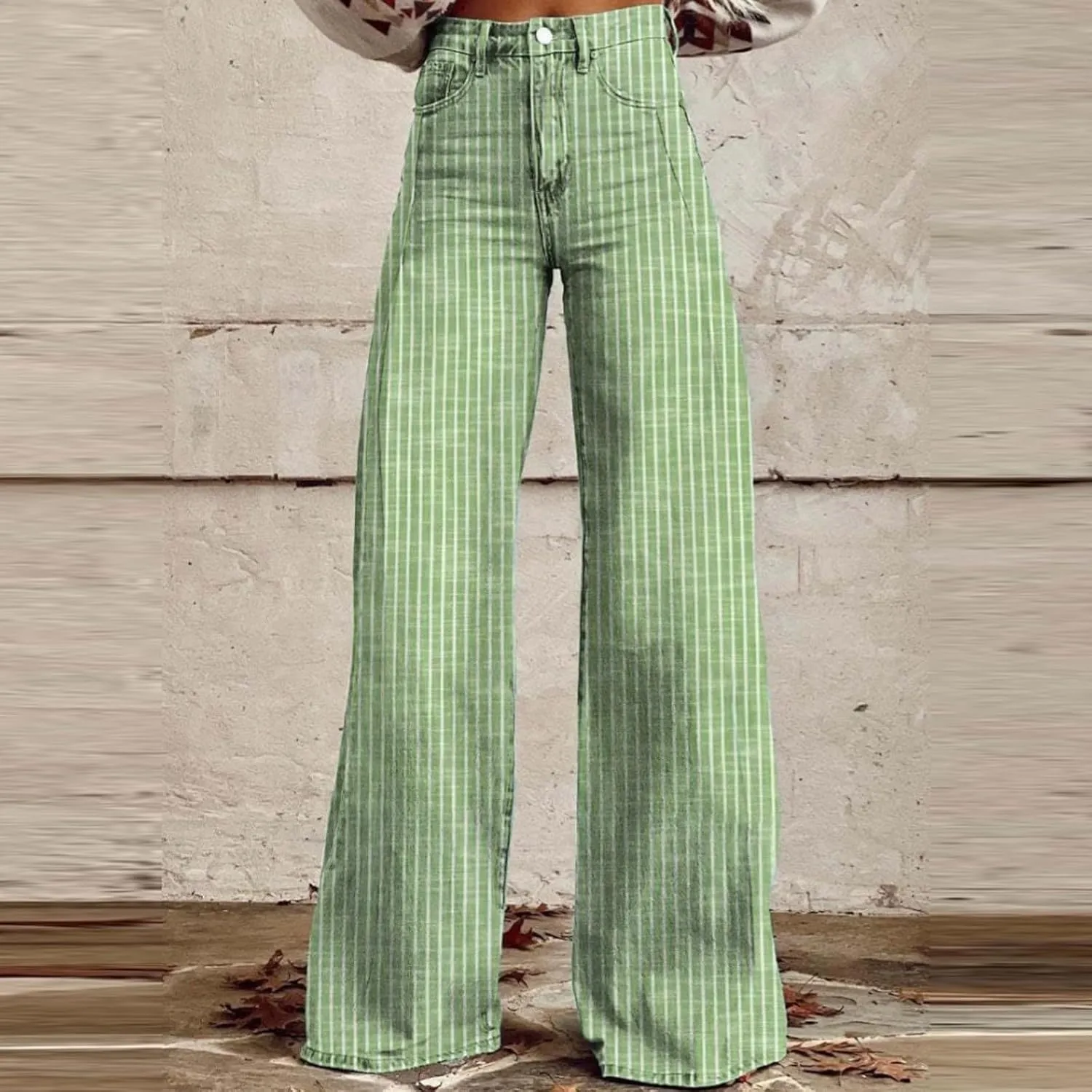 Wide Leg Jeans for Women 2025 Summer High Waisted Strechy Trendy Baggy Bootcut Y2K Street Denim Pants Plus Size