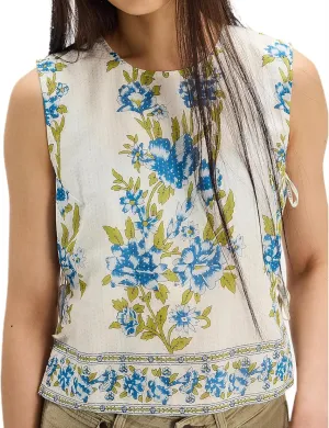 Womens Side Tie Top Vest Shirts Sleeveless Y2 Going Out Camisole Summer Cami Aesthetic Square Neck Boxy Tank Tops